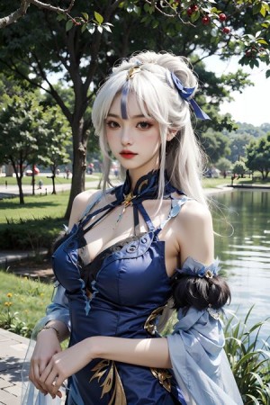 Ning Guang: Genshin Impact Cosplayers