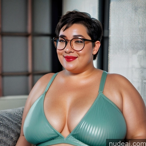 Glasses Pubic Hair Short Hair 50s Nude Busty Fat Happy Indian Huge Boobs Hair Bun White Hair