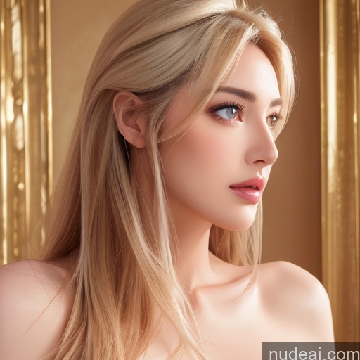 related ai porn images free for Woman One Fairer Skin 20s 30s Blonde White Soft + Warm Front View Skinny Topless