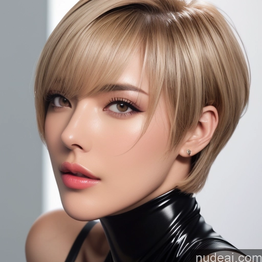 ai nude image of pics of Miss Universe Model Woman + Man Short Hair Blonde Straight Slicked Bobcut Skin Detail (beta) Blowjob On Back Cumshot Straddling Spreading Legs Bending Over Maske's Balls Deep Deepthroat BBC WG Graphos Gloves Stockings Topless Partially Nude Cleavage Jewelry Detailed