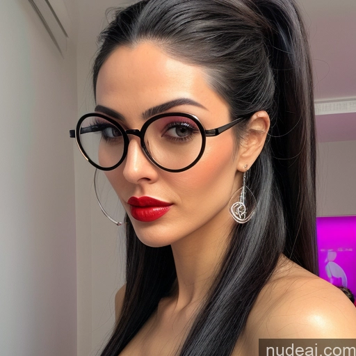 related ai porn images free for Woman Woman + Man Two Small Tits Beautiful Glasses Lipstick Skinny Short Small Ass Perfect Body Long Hair 20s Shocked Green Hair Straight White Dark Fantasy Side View Gaming Nude Bright Lighting Diamond Jewelry