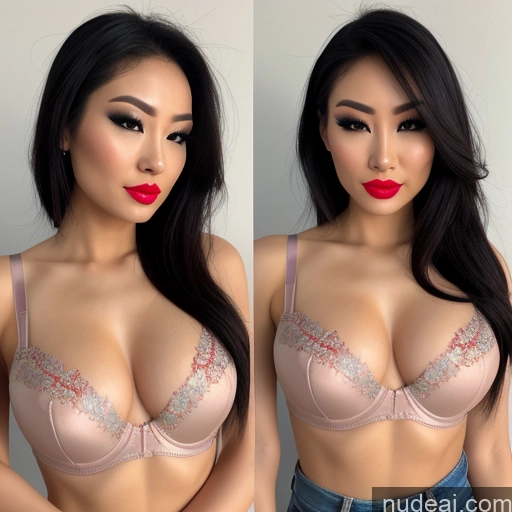 related ai porn images free for Asian Pixie 20s Perfect Boobs Beautiful Small Ass Lipstick Woman Jeans Crop Top Bra Detailed Jewelry Skin Detail (beta)