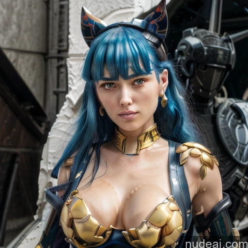 related ai porn images free for Equitation Vintage SuperMecha: A-Mecha Musume A素体机娘 FGOKAMAV Blue Hair