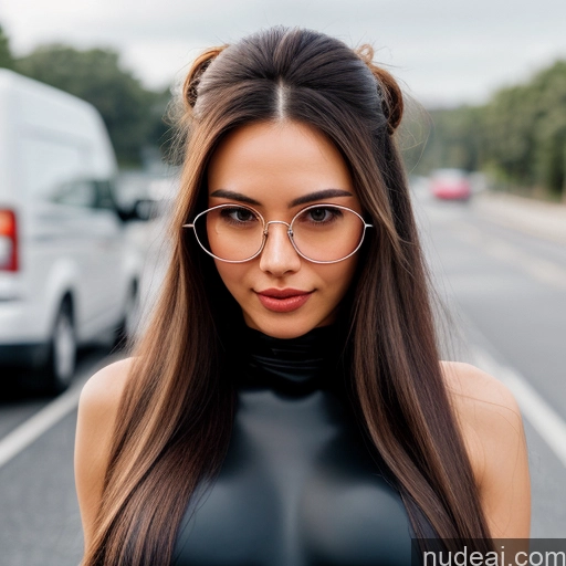 related ai porn images free for Perfect Boobs Beautiful Glasses Long Hair 18 Happy Black Hair Straight Vietnamese Bus Front View Nude Bright Lighting