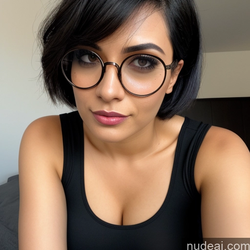 related ai porn images free for Woman One Dark Skin Short Hair Pubic Hair Big Hips Thick Glasses Busty 30s Seductive Black Hair Pixie Indian Bedroom Spreading Legs Cleavage Dark Lighting Crop Top