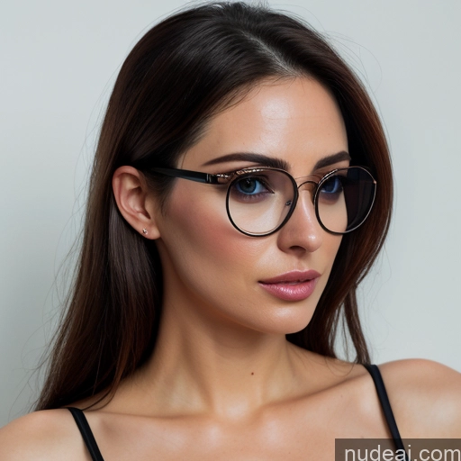 related ai porn images free for Woman 20s Brunette Seductive Sexy Face White Cleavage Topless Beautiful Glasses Perfect Boobs