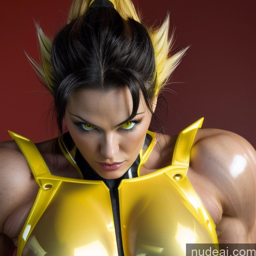 related ai porn images free for Super Saiyan Super Saiyan 4 Neon Lights Clothes: Red Neon Lights Clothes: Yellow Woman Bodybuilder Busty Front View SuperMecha: A-Mecha Musume A素体机娘