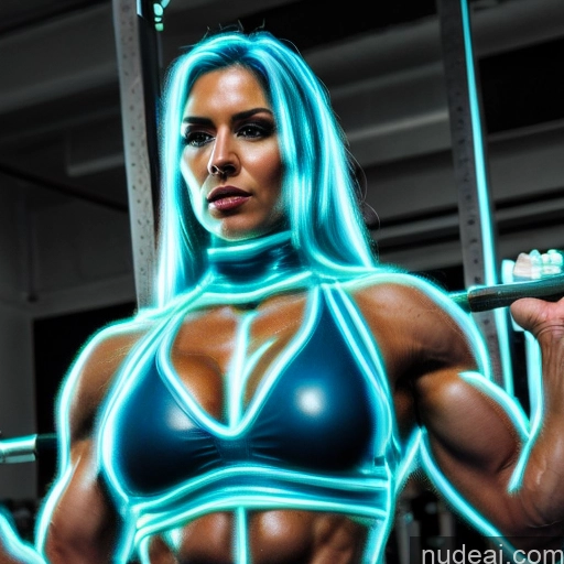 related ai porn images free for Superhero Woman Muscular Abs Front View Neon Lights Clothes: Blue Cosplay Spandex Blue Hair Blonde Neon Lights Clothes: Yellow Busty Halloween