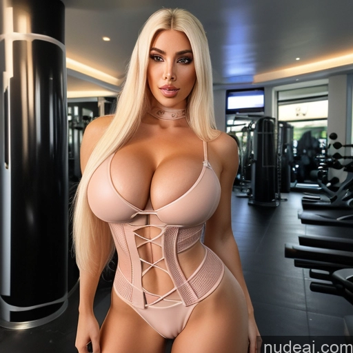 related ai porn images free for Two Busty Huge Boobs Blonde Straight Scandinavian Front View T-pose Bright Lighting Detailed Nude Woman Full Frontal Pubic Hair Short Gym 20s Bimbo