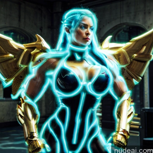 related ai porn images free for Woman Busty Muscular Abs Front View Has Wings Angel Fantasy Armor Viking Bodybuilder Perfect Boobs Gold Jewelry Blonde SuperMecha: A-Mecha Musume A素体机娘 Deep Blue Eyes Blue Hair Battlefield Neon Lights Clothes: Yellow Neon Lights Clothes: Blue