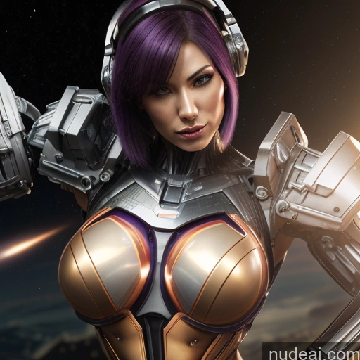 related ai porn images free for Cyborg Woman Bobcut Asian Latina Neon Lights Clothes: Purple Front View Black Hair Purple Hair Mech Suit Sci-fi Armor Bodybuilder Busty Space Suit Abs SuperMecha: A-Mecha Musume A素体机娘 Battlefield Science Fiction Style