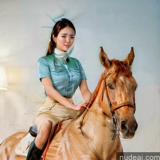 related ai porn images free for Ahri Wooden Horse Equitation Stewardess Uniform