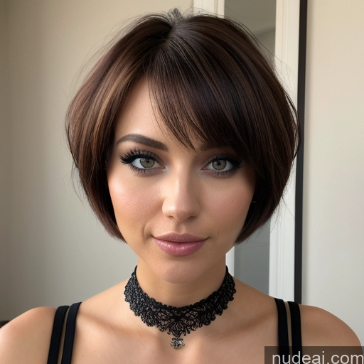 related ai porn images free for Woman Sorority One Small Tits Big Ass Skinny Short Short Hair 20s 18 Brunette Pixie Messy Bedroom Choker Devil