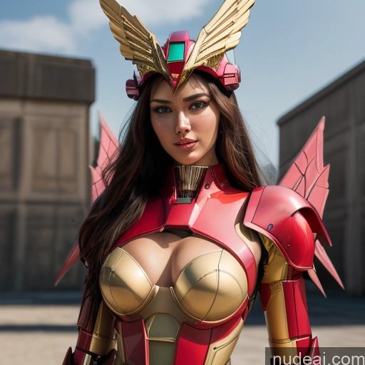 ai nude image of pics of SuperMecha: A-Mecha Musume A素体机娘 Gold Jewelry 18 Nude Hawkgirl