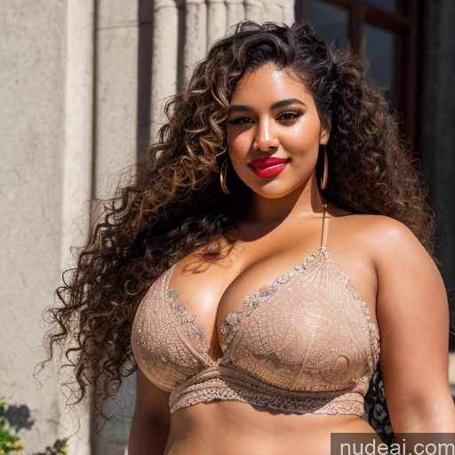 ai nude image of pics of Several Huge Boobs Busty Lipstick Big Ass Thick Chubby Big Hips Curly Hair Long Hair Pubic Hair Dark Skin Tanned Skin Skin Detail (beta) Vintage 3d Nude Bdsm Gold Jewelry Detailed