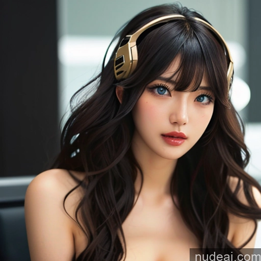 related ai porn images free for Nude Bangs Wavy Hair SSS: A-Mecha Musume A素体机娘