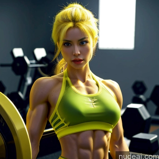 related ai porn images free for Woman Bodybuilder Busty Muscular Abs Perfect Boobs Skin Detail (beta) Cosplay Detailed Captain Marvel Super Saiyan Front View Blonde Neon Lights Clothes: Yellow Gold Jewelry Superhero