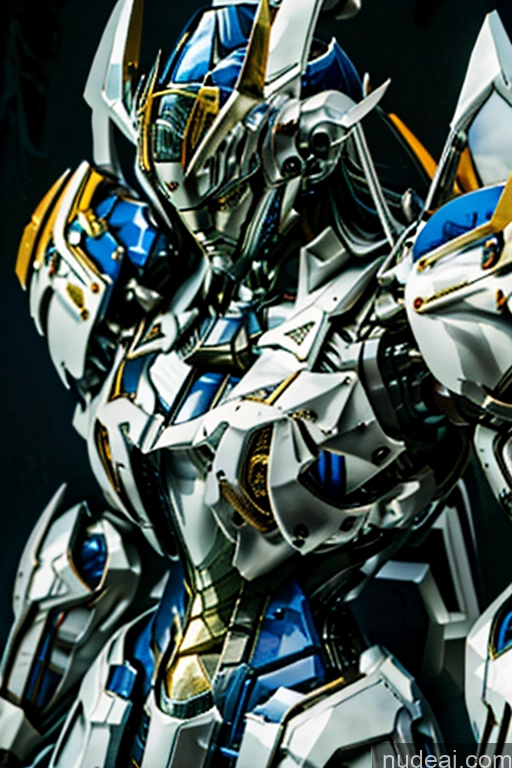 ai nude image of a close up of a robot with a sword on a black background pics of Bodybuilder Mecha Musume + Gundam + Mecha Slider A1: A-Mecha Musume A素体机娘 ARC: A-Mecha Musume A素体机娘 SuperMecha: A-Mecha Musume A素体机娘 SSS: A-Mecha Musume A素体机娘 Fantasy Armor Mech Suit Sci-fi Armor Gold Jewelry Rainbow Haired Girl