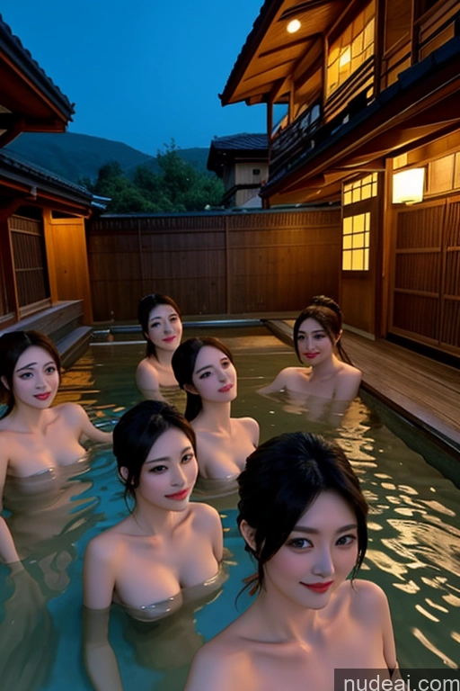 related ai porn images free for Two Several Looking At Sky Onsen