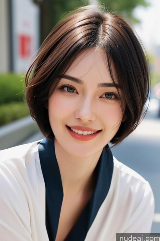 related ai porn images free for Woman One Short Hair 18 Happy Black Hair Pixie Japanese Skin Detail (beta) Street Front View Sailor Detailed