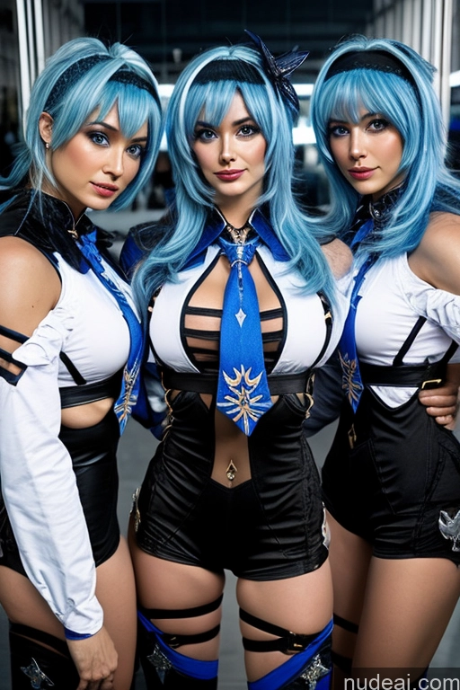 Bodybuilder Eula: Genshin Impact Cosplayers