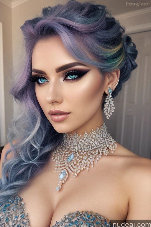 related ai porn images free for Diamond Jewelry Gold Jewelry Pearl Jewelry Elemental Series - Ice Snow Rainbow Haired Girl Marquise Hair