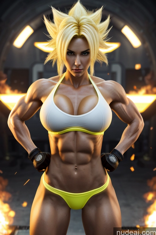 related ai porn images free for Super Saiyan Busty Front View Woman Science Fiction Style Blonde Martial Arts Abs Muscular Battlefield Cosplay Cyborg Neon Lights Clothes: Yellow Neon Lights Clothes: Orange Neon Lights Clothes: Red