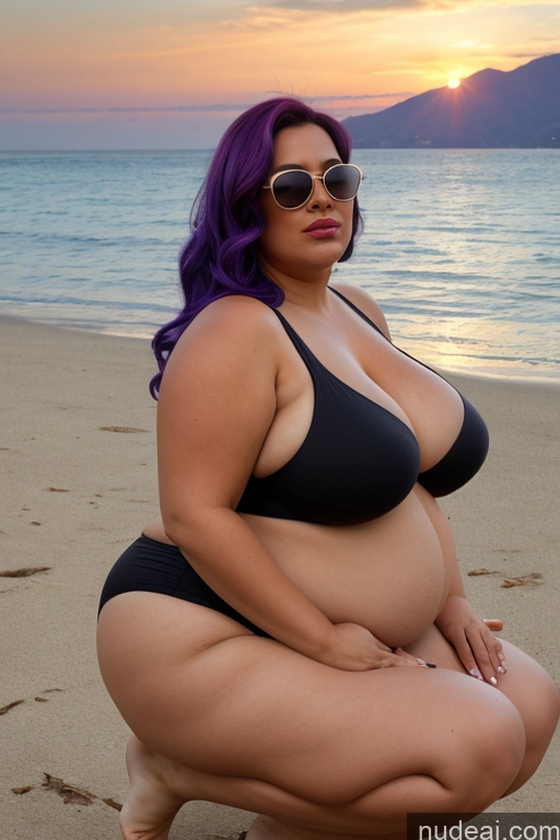 related ai porn images free for Huge Boobs Big Ass Big Hips Sunglasses Pregnant 40s Purple Hair Front View Squatting Spreading Legs Daisy Dukes High Heels Chubby