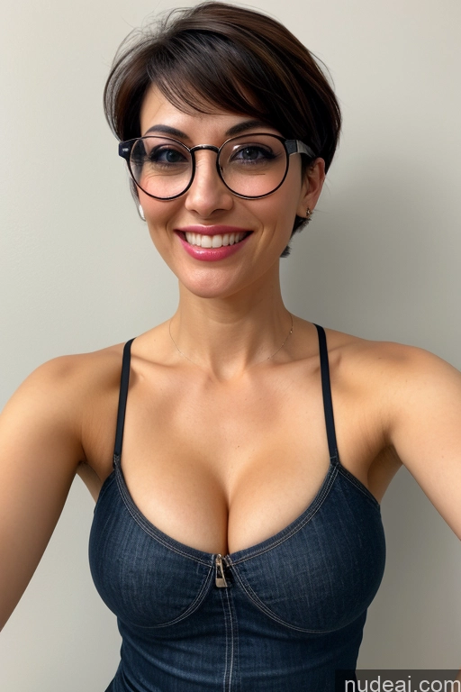 related ai porn images free for Milf One Huge Boobs Glasses Short Hair Black Hair Bangs Bedroom Bright Lighting Jewelry Detailed Happy 40s Arabic Mirror Selfie Nude Long Legs Big Hips Pubic Hair Spreading Legs Seductive