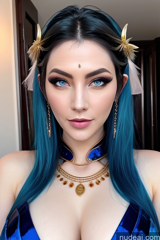 related ai porn images free for MuQingQing Big Hips Gold Jewelry Diamond Jewelry Transparent Jewelry Pearl Jewelry Superhero Blue Hair Deep Blue Eyes Pink Hair