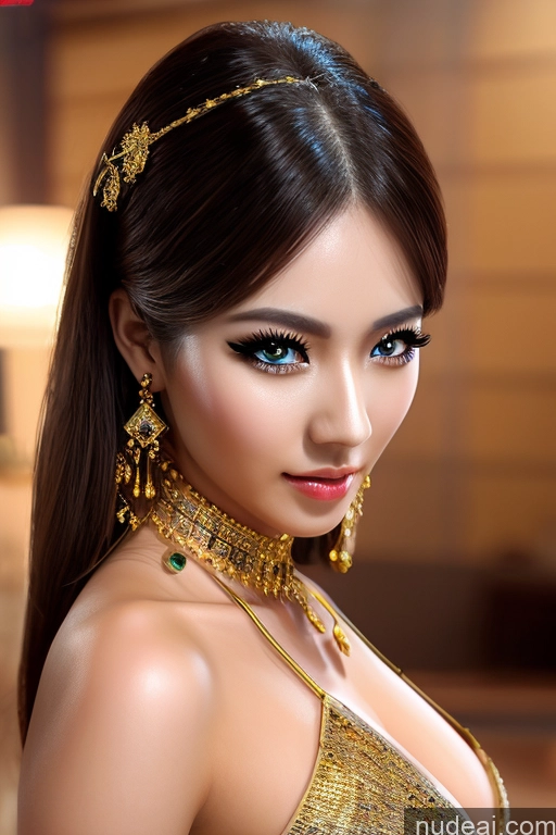 related ai porn images free for Ning Rong Rong Transparent Gold Jewelry Diamond Jewelry Bodypaint