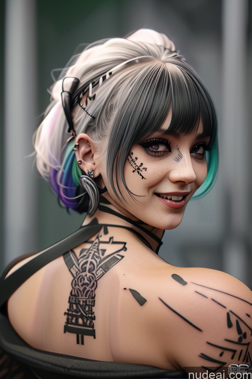 related ai porn images free for Laughing Rainbow Haired Girl Greek Close-up View Bra Pull Down Nude Gothic Punk Girl Huge Boobs Crop Shirt Underboob Tattoos Big Ass POV Focus Sex