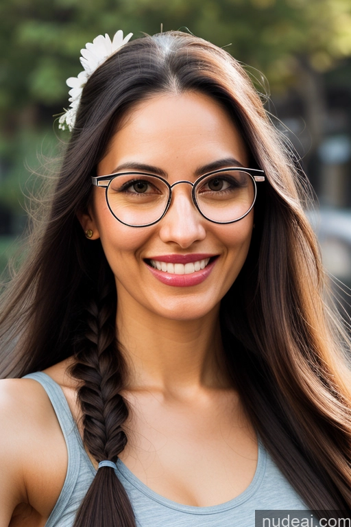 related ai porn images free for Woman One Beautiful Tall 20s Happy Black Hair Front View Restaurant Indian Ponytail Glasses Mirror Selfie Skin Detail (beta) Pajamas Tank Top Fairer Skin Long Hair