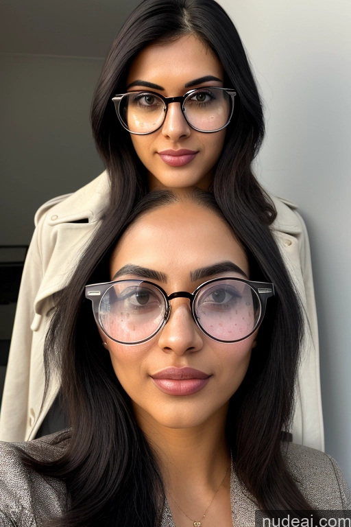 related ai porn images free for Woman One Perfect Boobs Beautiful Glasses Tall Fairer Skin 20s Seductive Black Hair Bangs Indian Mall Front View Jacket