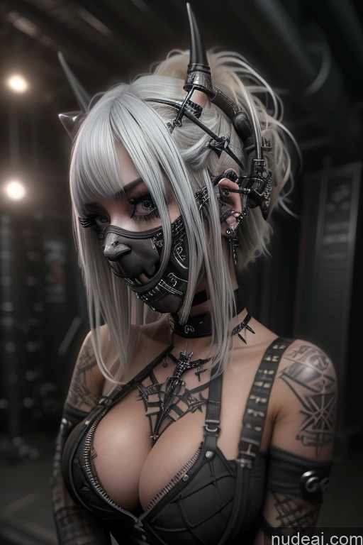 related ai porn images free for Bimbo Close-up View Nude Perfect Boobs Gothic Punk Girl