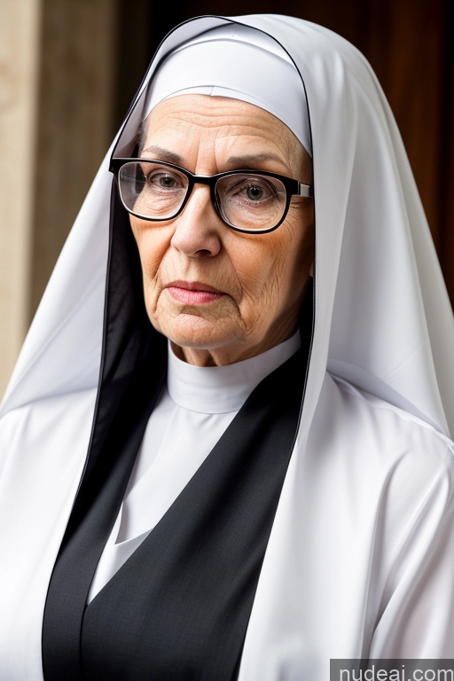 related ai porn images free for Milf 70s Serious Shocked Nun Dress