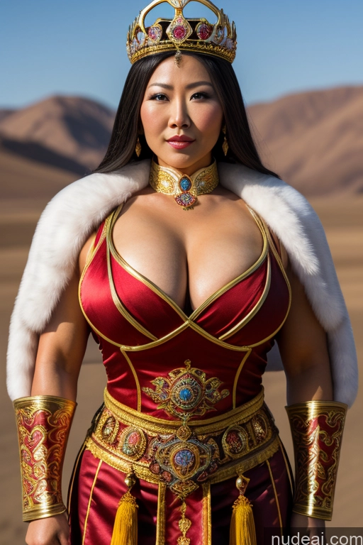 related ai porn images free for Regal Cosplay Busty Muscular Front View Mongolian