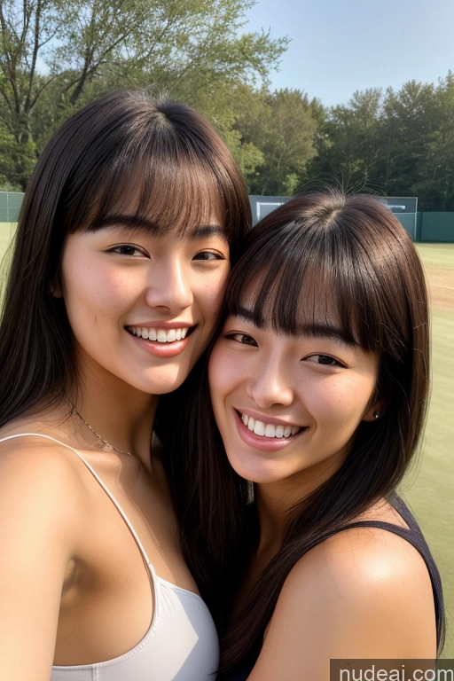 related ai porn images free for Woman Small Tits Beautiful Big Ass 18 Happy Black Hair Bangs Front View Topless Jewelry Bright Lighting Korean Skin Detail (beta) Tennis Meadow Two