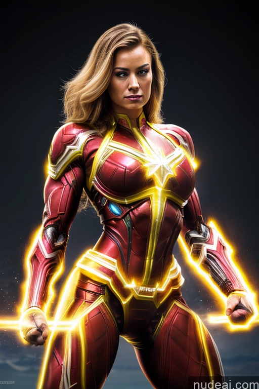 related ai porn images free for Captain Marvel Busty Superhero Powering Up Cosplay Science Fiction Style Bodybuilder Abs Perfect Boobs Heat Vision SuperMecha: A-Mecha Musume A素体机娘 Space Regal Neon Lights Clothes: Yellow