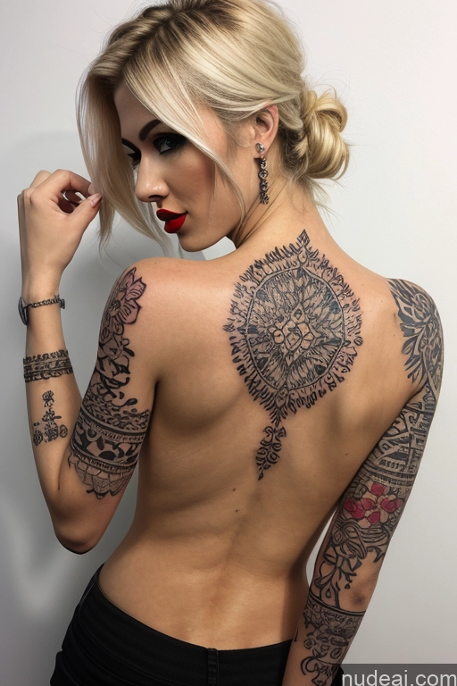 related ai porn images free for Sorority One Busty Lipstick Tattoos 20s Blonde Bobcut German Soft + Warm Front View Secretary Partially Nude Jewelry