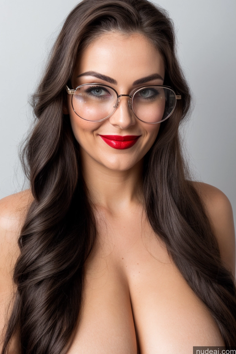 related ai porn images free for Happy 30s Huge Boobs Glasses Gold Jewelry Busty Long Hair Lipstick Pearl Jewelry Diamond Jewelry Brunette Jewelry Cleavage Front View Woman