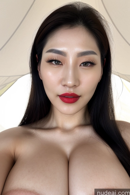 related ai porn images free for Woman One Huge Boobs Skinny Fairer Skin Front View Simple Black Hair Lipstick Nude Korean 30s Slicked Skin Detail (beta) Tent