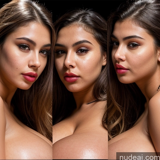 ai nude image of three women with different breasts posing for a picture in a studio pics of Sorority Busty Huge Boobs Perfect Boobs Beautiful Skinny Abs Thick 18 Pouting Lips Sexy Face Seductive Skin Detail (beta) Hell One Detailed Cleavage Straight