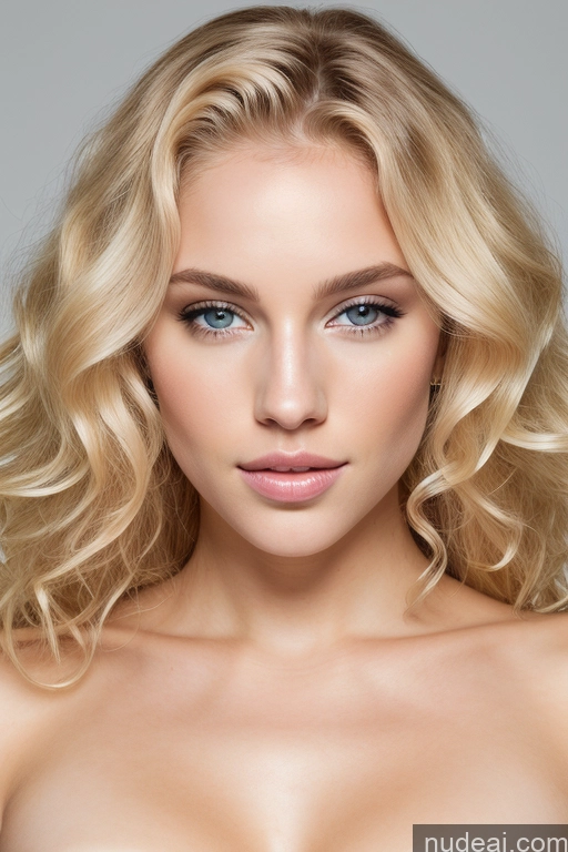 Miss Universe Model Sexy Face Curly Hair Of Love Fairer Skin Blonde