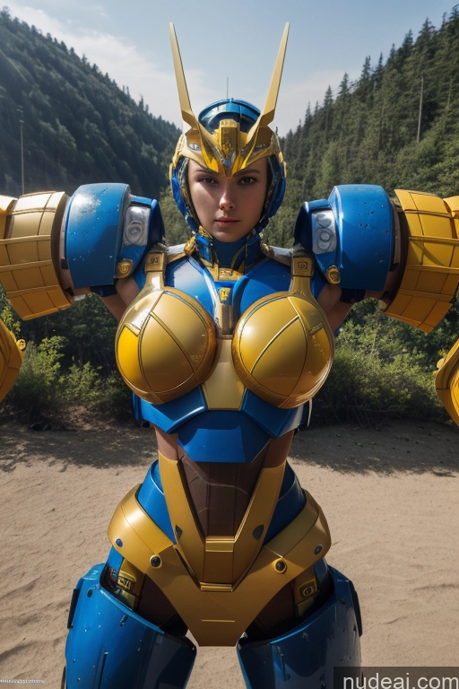 related ai porn images free for Ukraine Front View Muscular SuperMecha: A-Mecha Musume A素体机娘 Abs