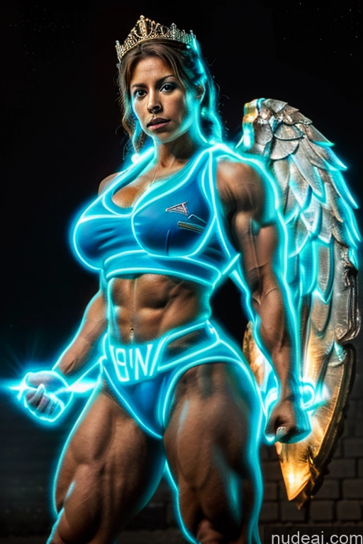 related ai porn images free for Has Wings Regal Muscular Powering Up Cosplay Busty Abs Bodybuilder Neon Lights Clothes: Blue Israel