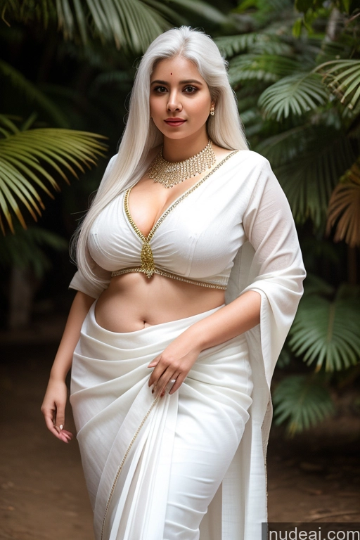 related ai porn images free for Indian Fairer Skin Blouse Sari Big Hips Busty Long Hair White Hair