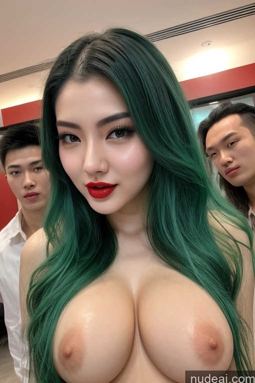 related ai porn images free for Woman + Man Two 18 Seductive Green Hair Long Hair 3d Busty Beautiful Perfect Boobs Lipstick Perfect Body Fairer Skin Close-up View Detailed Chinese Cumshot