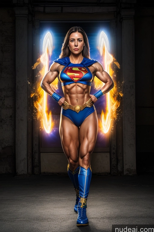 related ai porn images free for Military Front View Muscular Abs Superheroine Ukraine Powering Up Regal