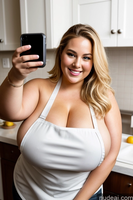 related ai porn images free for Thick Chubby Fat Blonde 30s Happy Massage Mirror Selfie Hip Hop Busty Huge Boobs Apron Topless One Transparent